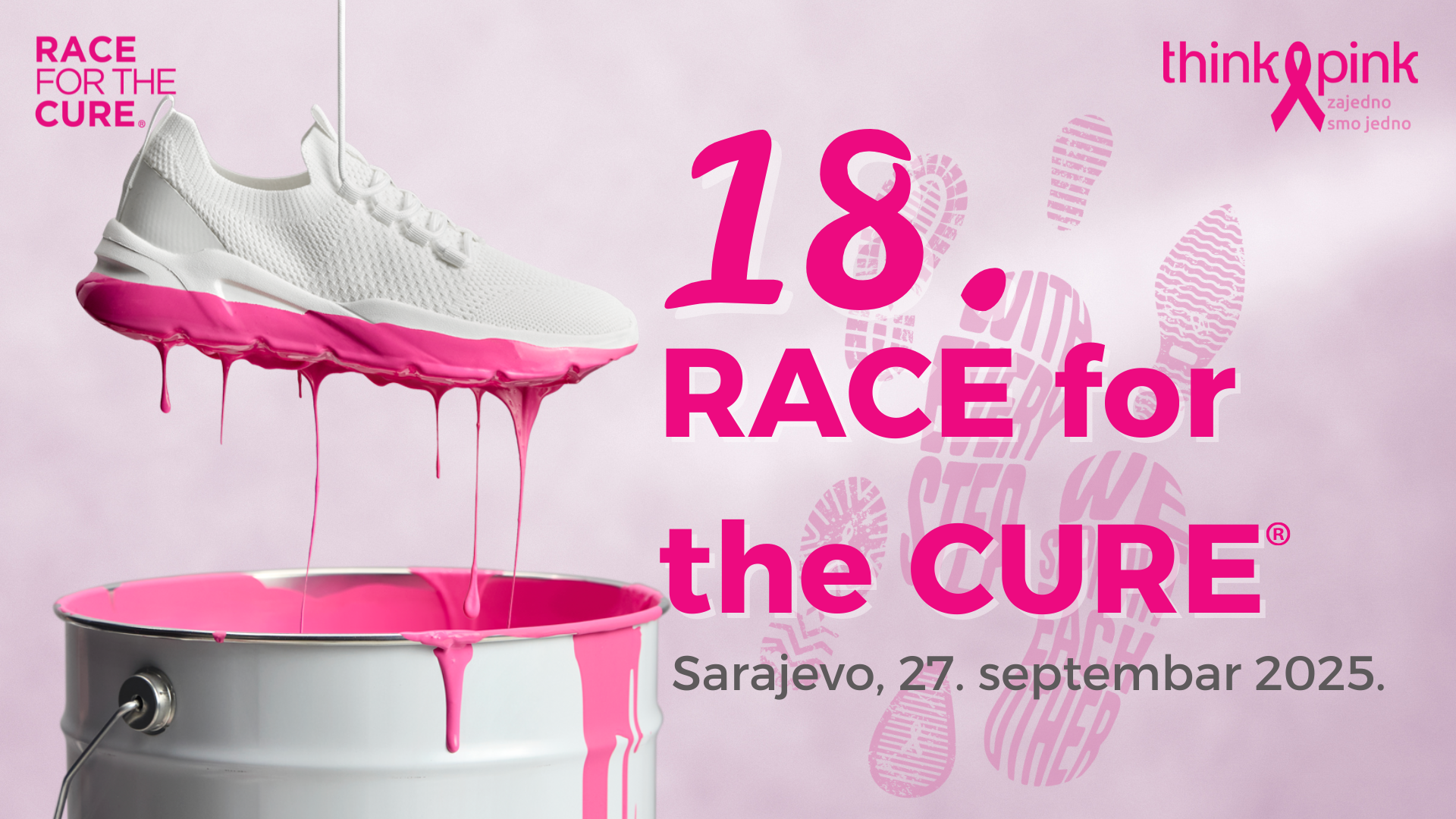 Race for the Cure – ružičasto more koraka